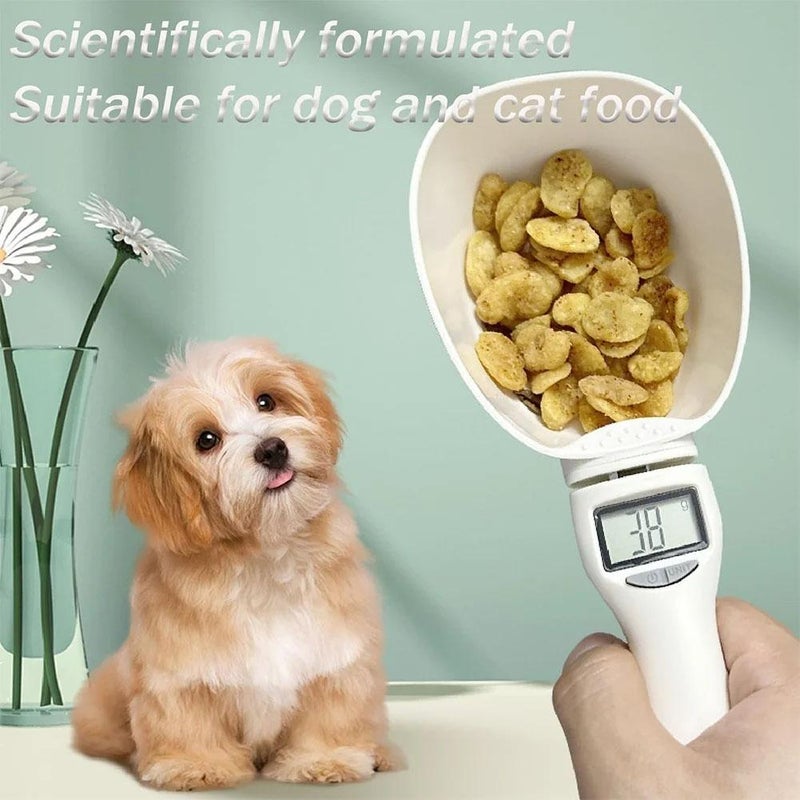 Digital Measuring Spoon, Food Measuring Scoop Scale, Polygons Measurin-g Spoons, Weighing Spoon Scale 800g/0.1g Precision with LCD Display for Dispensing Condiments and Dog Cat Food (2pcs) - Image 4